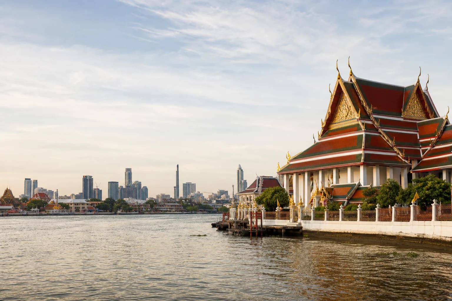 Bangkok travel scene with Quiet Atlas editorial mood.
