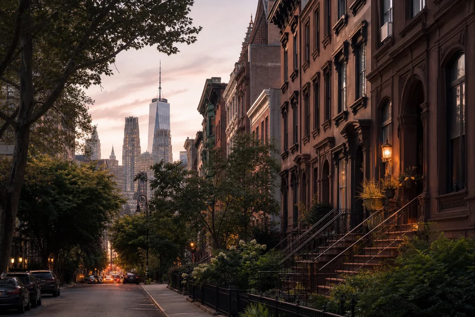 New York travel scene with Quiet Atlas editorial mood.