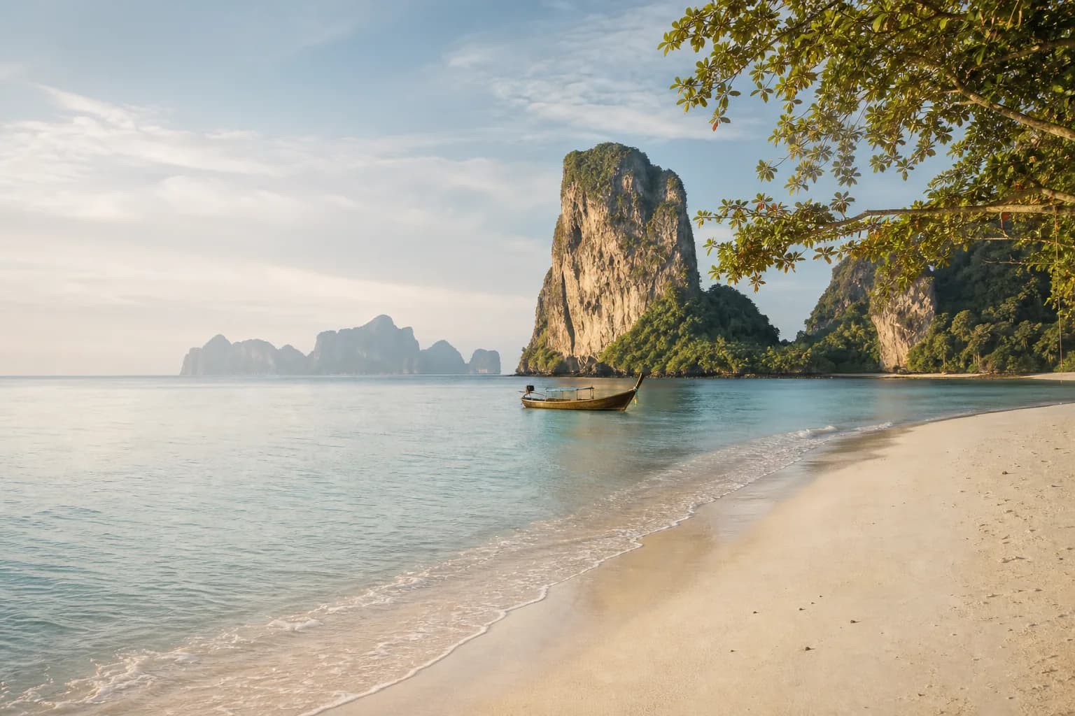 Phuket travel scene with Quiet Atlas editorial mood.